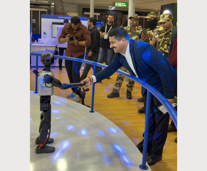 Gaurav Gupta, BJP spokesperson and convener International Affairs during an AI Summit in New Delhi.