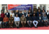 Officers participating in a training programme at SKPA Udhampur posing for a group photograph.