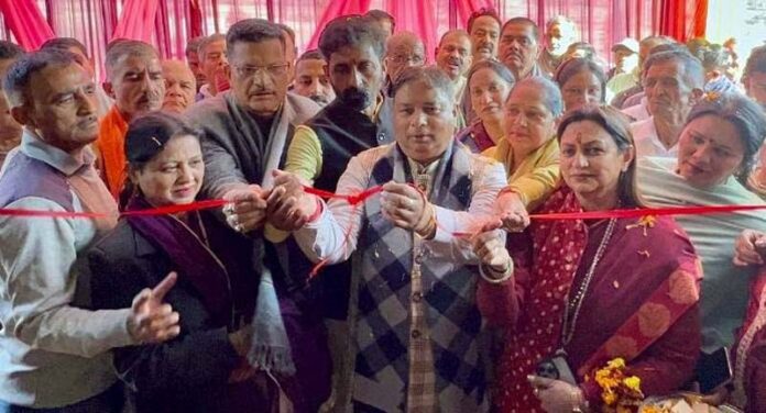 Sat Sharma inaugurating 