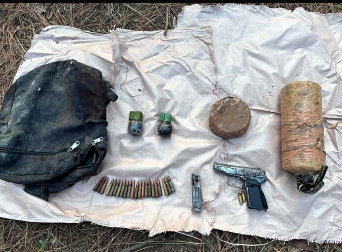 Recoveries made from a hideout in Mendhar.