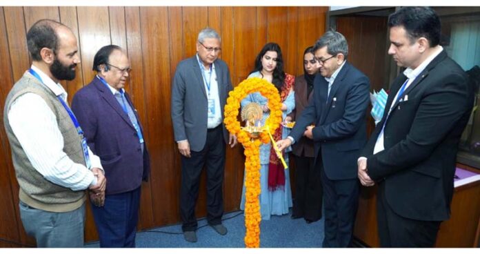 Dignitaries during Industry-Academic meet on Thursday.