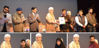 LG Manoj Sinha Hands Over Job Letters To 27 Next-Of-Kin Of Terror Victims