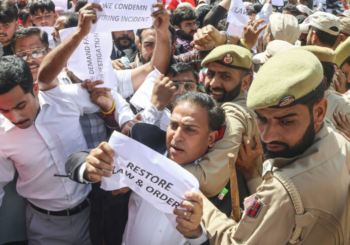 NC Takes Out Protest March In Jammu Against Attack On Farooq Abdullah