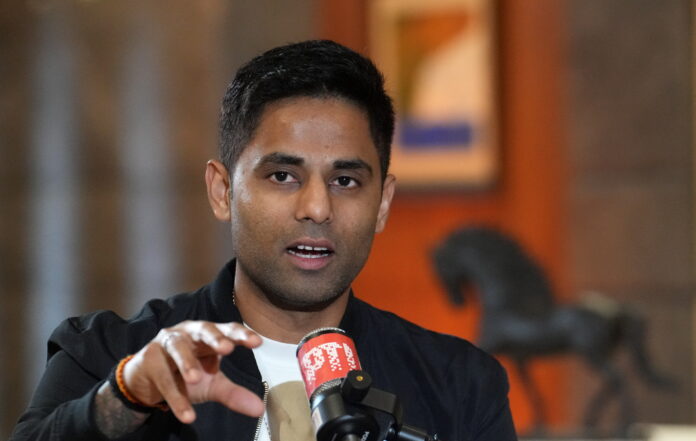 Suryakumar Yadav speaks with PTI