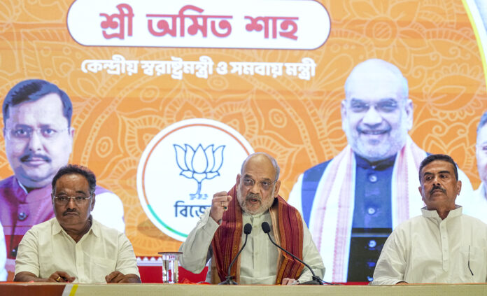 Amit Shah releases 'charge sheet' against TMC govt