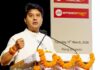 Union Minister of Communications Jyotiraditya M Scindia addressing at the launch of ‘24 Speed Post’ in New Delhi on Tuesday. (UNI)