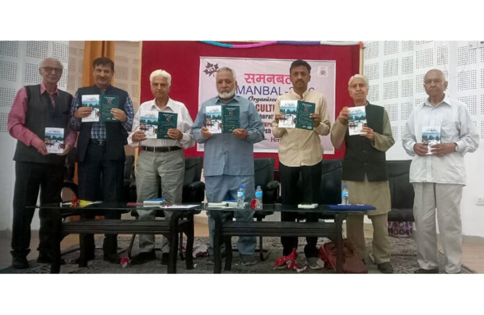 Books written by various writers being released during Samanabal 2026 at Jammu.