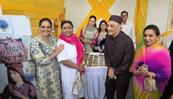 Dr Karan Singh with others at the inaugural of art and painting exhibition at Kala Kendra Jammu. -Excelsior/Rakesh Dr Karan Singh with others at the inaugural of art and painting exhibition at Kala Kendra Jammu. -Excelsior/Rakesh