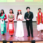 Sharda University celebrates 9th cultural fest “Belliatus Cultura” Students celebrating Cultural Fest “Belliatus Cultura” at Sharda University on Saturday.