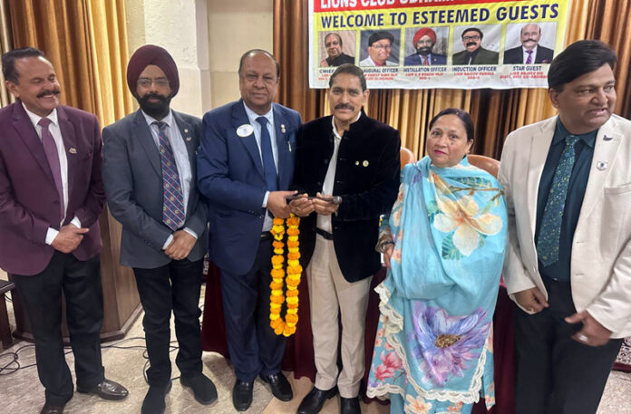 New team of Lions Club Udhampur