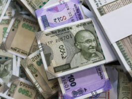 Rupee breaches 95/USD level;  settles at 94.78 against US dollar