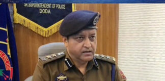 SSP Orders Intensified Vigil To Counter Anti-National Elements In J&K’s Doda