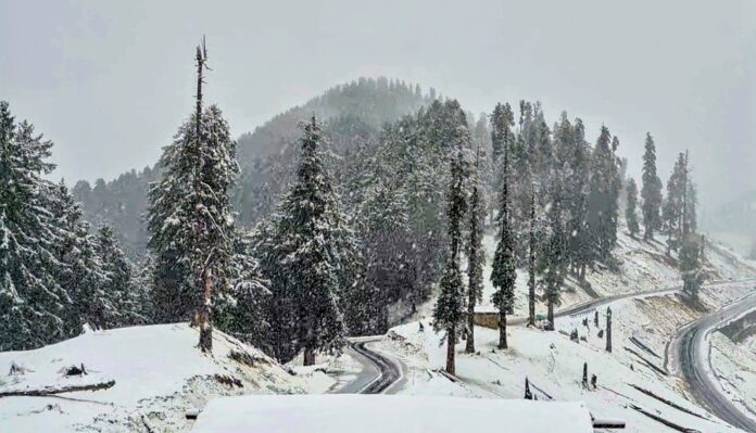 Scenic Bhadarwah after snowfall on Thursday. Scenic Bhadarwah after snowfall on Thursday.
