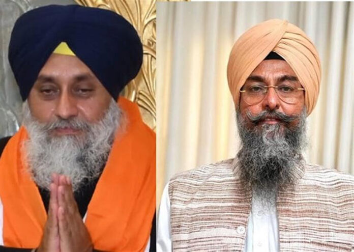 Sukhbir Singh Badal Kultar Singh Sandhwan