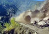 Massive landslide in Himachal's Mandi; nine houses evacuated