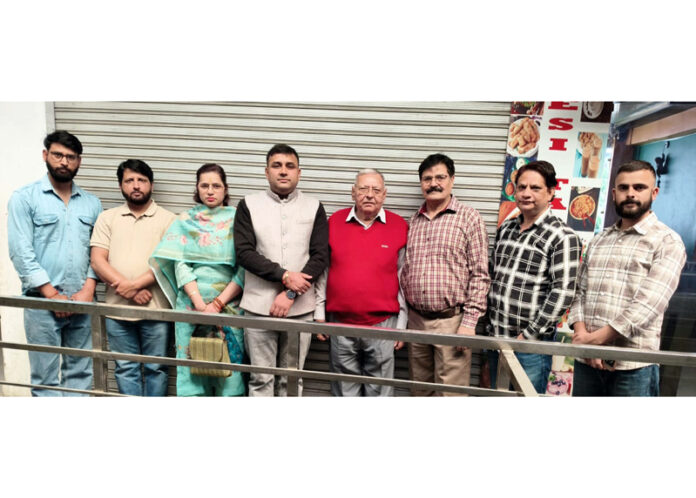 Newly elected office bearers posing for group photograph. Newly elected office bearers posing for group photograph.