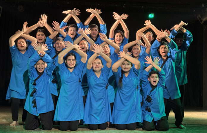 Artists performing in a play staged at National Theatre Festival (NTF) on Wednesday.