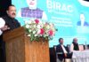 Union Minister Dr Jitendra Singh addressing the BIRAC Foundation Day programme at New Delhi on Thursday.