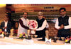 Chief Secretary being welcomed at Industry-Startup Outreach Prog on Monday.