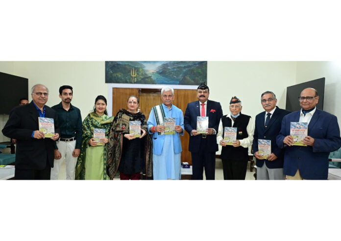 LG and other dignitaries releasing books on Monday.