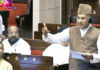 Senior BJP leader & MP Er. Gulam Ali Khatana speaking in Rajya Sabha.