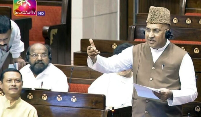 Senior BJP leader & MP Er. Gulam Ali Khatana speaking in Rajya Sabha.