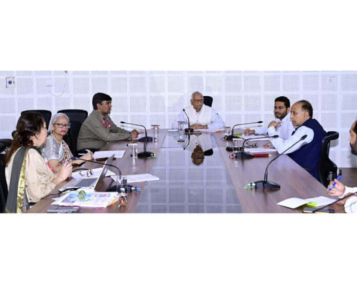 Governing Body of SMVD College of Nursing meeting on Wednesday.