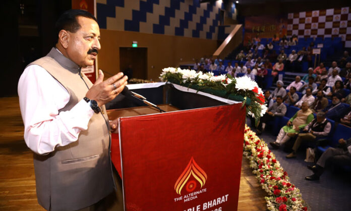 Union Minister Dr. Jitendra Singh addressing the 