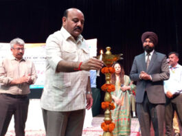 Deputy Chief Minister inaugurating workshop at Jammu on Wednesday.