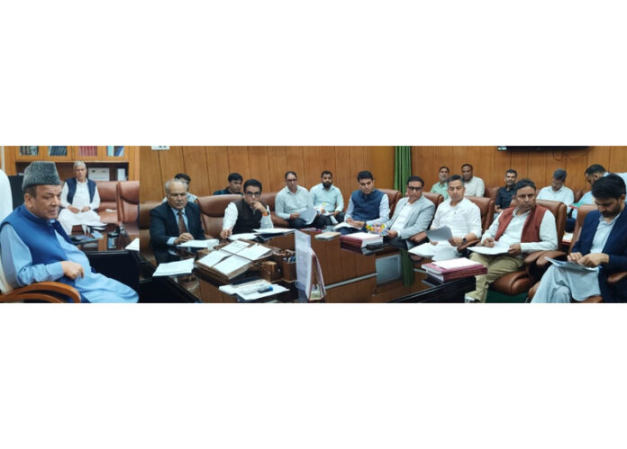 Speaker chairing HLAC meet on Saturday.