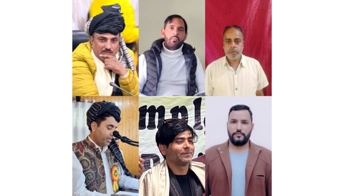 Newly elected office bearers of GEBA’s Kashmir unit.