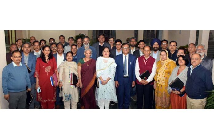 SMVDU Vice-Chancellor and members of the Academic Council. SMVDU Vice-Chancellor and members of the Academic Council.