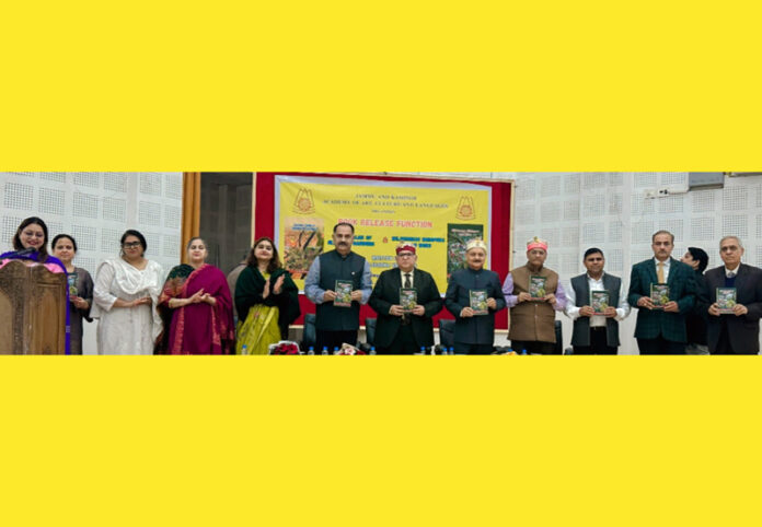 Dignitaries releasing book on Wednesday.