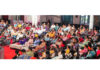 Parents turned out in large numbers in orientation programme.