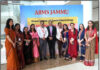 Guests and faculty members of AIIMS Jammu posing together during a workshop.