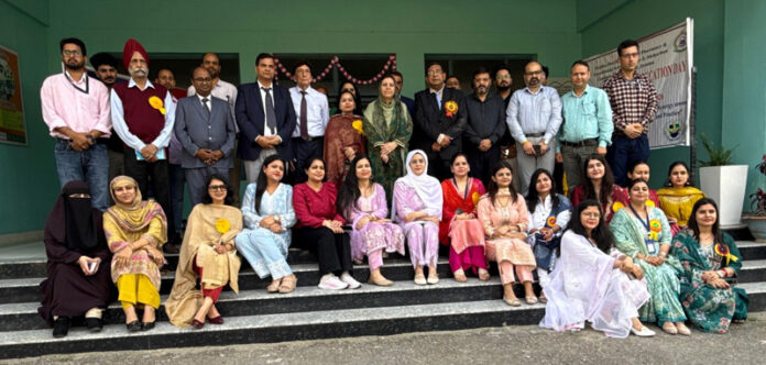 Dignitaries posing for a photograph after celebrating National Pharmacy Education Day 2026 in Jammu. Dignitaries posing for a photograph after celebrating National Pharmacy Education Day 2026 in Jammu.