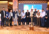 Faculty members and delegates posing together during IAAMCON 2026 at Jammu.