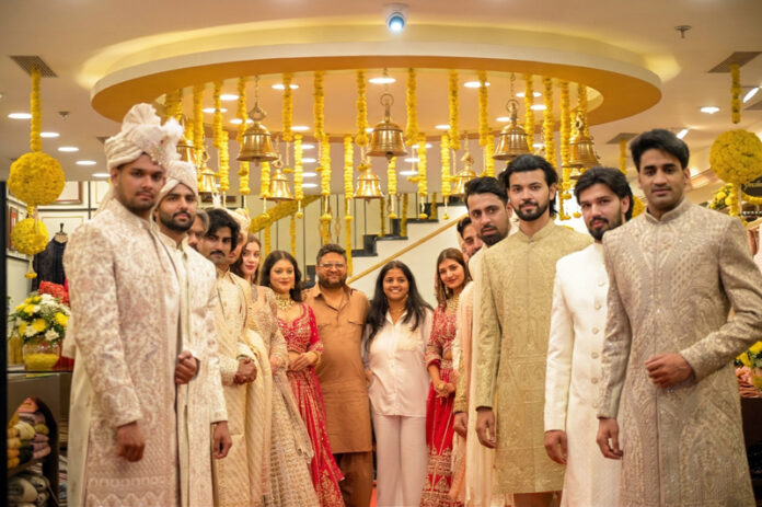 A view of Mohanlal Sons newly opened showroom at Anjana Cinema in Agra.