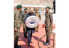 LG Vinai Kumar Saxena laying a wreath at the war memorial in Leh.