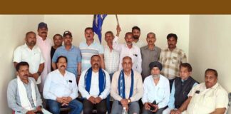 BSP leaders during a meeting in Jammu.
