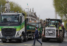 Irish fuel protests enter fourth day as government seeks to head off shortages, open blocked roads