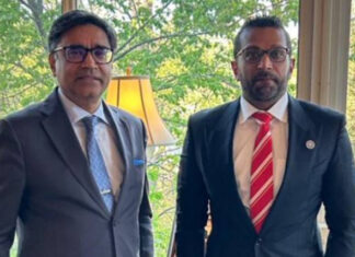 Foreign Secretary Misri meets FBI director Kash Patel