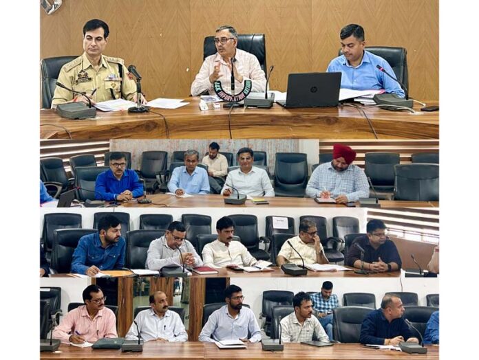 NCORD meeting- DC Kathua reviews anti-drug measures, enforcement strategy