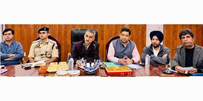 DC convenes maiden interaction with civil society members at Bhaderwah.