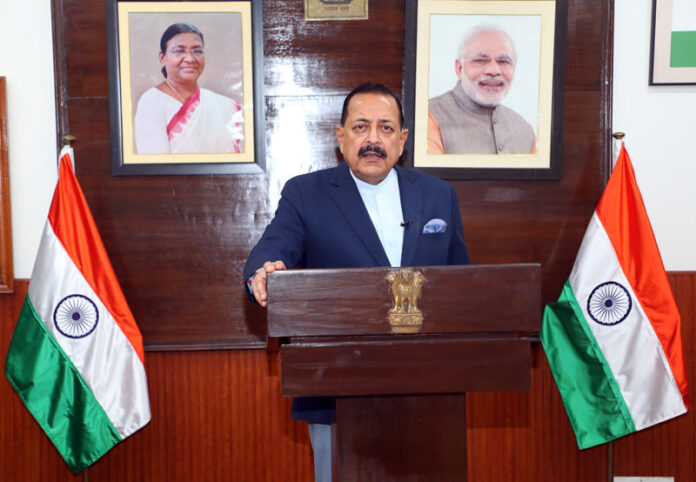 Union Minister Dr Jitendra Singh addressing online PAN-IIT Alumni International Conference being held at Los Angeles.