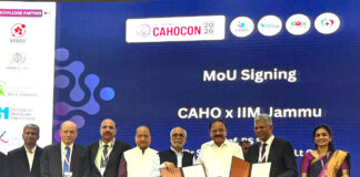 IIM Jammu, CAHO Signs Agreement To Boost Healthcare Leadership Excellence