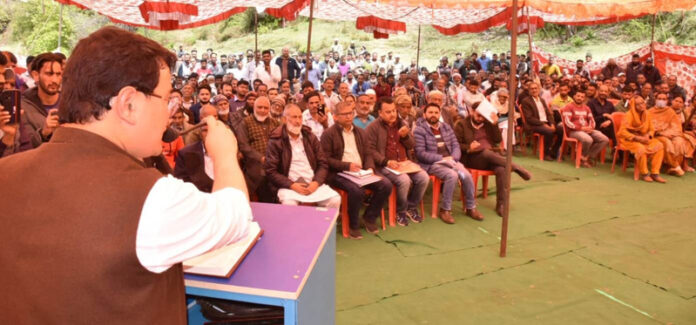 DC Udhampur conducts public outreach-cum-grievances redressal camp at Basantgarh.