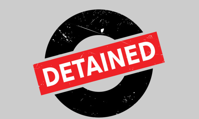 detained