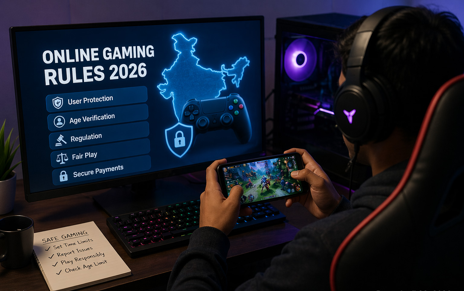 Online Gaming Rules Notified; Govt Says Determination, Registration Not Mandatory For Most Games