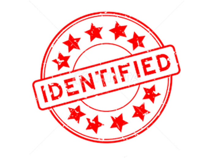 identifiedd